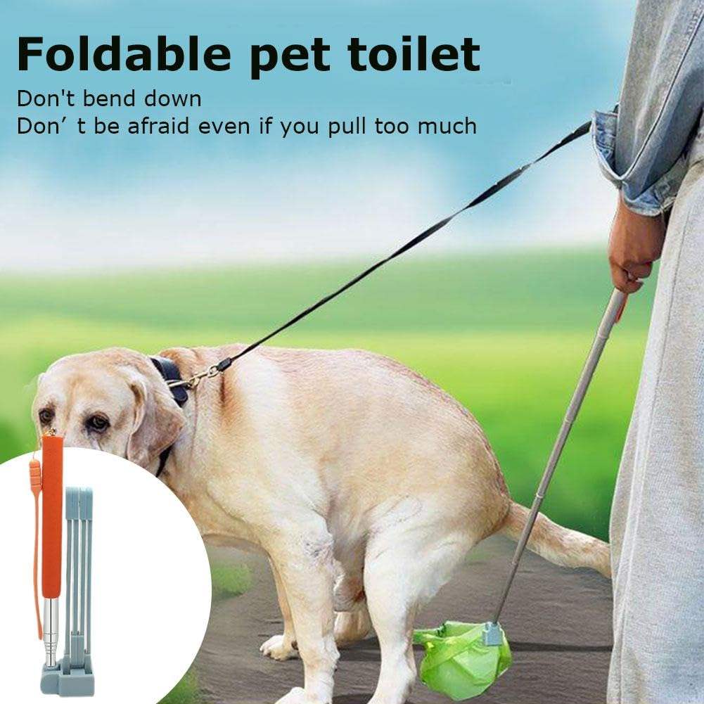 Foldable Hands Free Portable Pet Poop Scooper