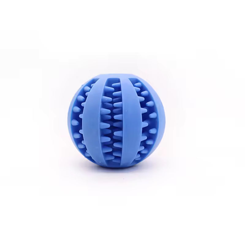 Natural Rubber Dog Teething Ball- pet toy