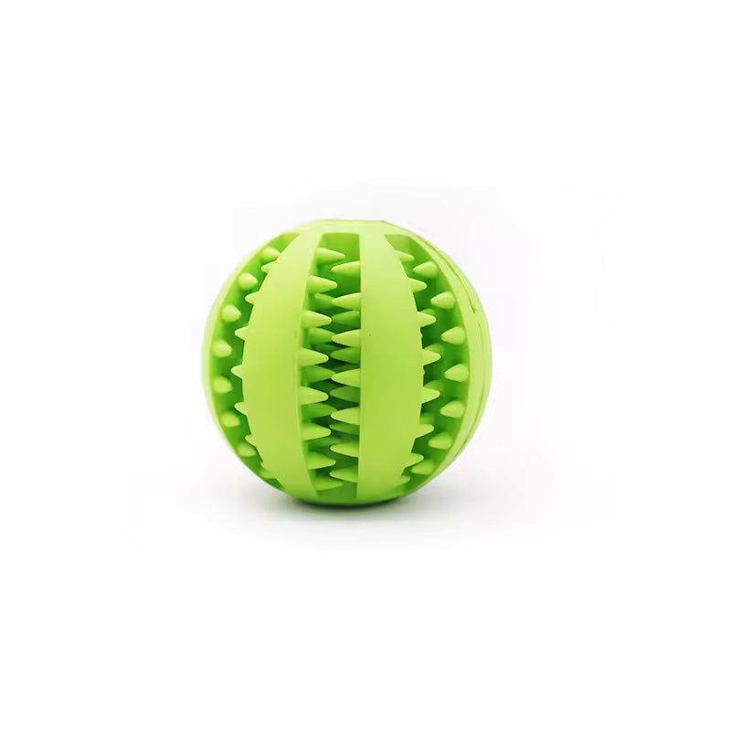 Natural Rubber Dog Teething Ball- pet toy