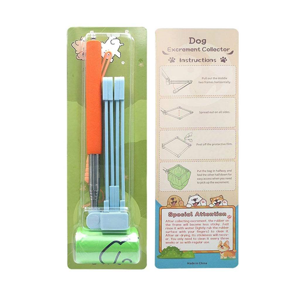 Foldable Hands Free Portable Pet Poop Scooper